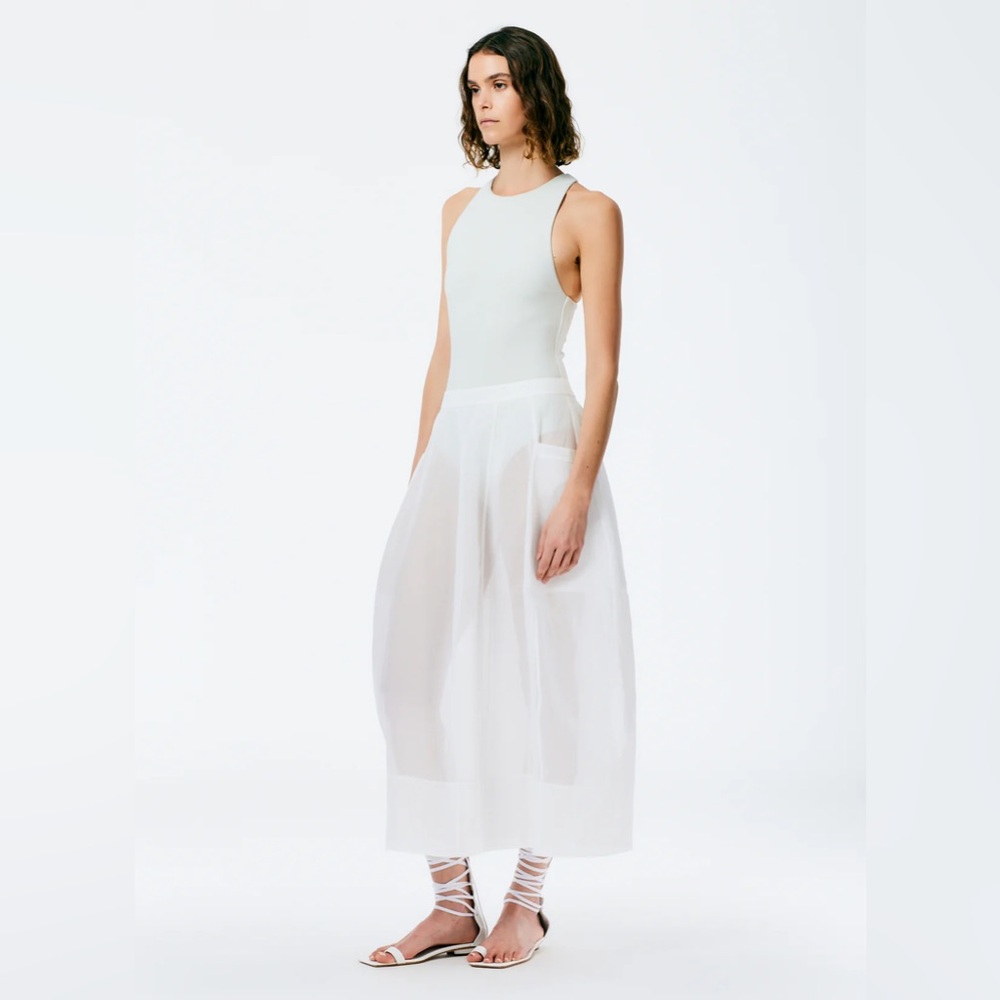 NWOT TIBI Runway Organza maxi skirt - Picture 2 of 3